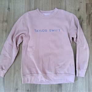 Taylor Swift 1989 Taylor’s Version Pink Crewneck Sz Medium Crew Neck Sweatshirt
